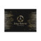 Hair Stylist Modern Black & Gold Appointment