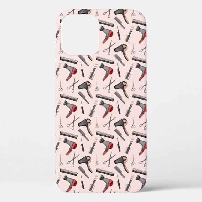 Hair Stylist Pattern Case-Mate iPhone Case (Back)