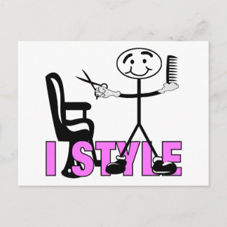 Hair Stylist Postcard
