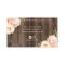 Hair Stylist Rose Gold Scissor Rustic Floral