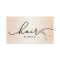 Hair Stylist Scissor Typography Pearl Beauty Salon
