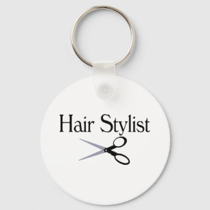 Hair Stylist Scissors Keychain