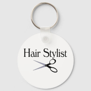Hair Stylist Scissors Keychain