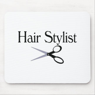 Hair Stylist Scissors Mouse Pad