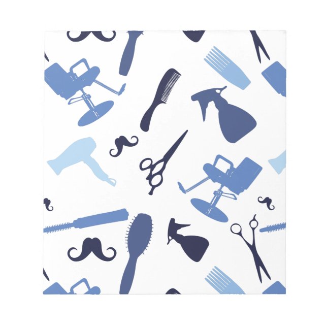 Hair stylist tools patter notepad (Front)