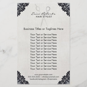 Hair Salon Brochure Flyers Zazzle Ca