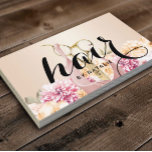 Hair Stylist Vintage Floral Gold Scissor Salon Business Card<br><div class="desc">Hair Stylist Vintage Floral Gold Scissor Salon Business Cards.</div>