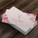 Hair Stylist Vintage Floral Gold Scissor Salon Business Card<br><div class="desc">Hair Stylist Vintage Floral Gold Scissor Salon Business Cards.</div>