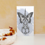 Hair Stylist Vintage Scissor Butterfly Watercolor Business Card<br><div class="desc">Hair Stylist Antique Scissor & Butterfly Vintage Watercolor Business Cards.</div>