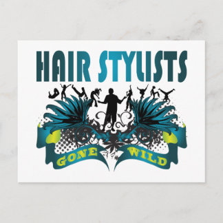 Hair Stylists Gone Wild Postcard