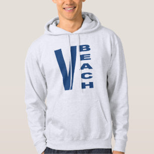 Hair Sweat ash for man VIRGINIA BEACH Hoodie