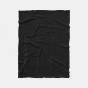 Hair Would Only Slow Me Down Funny Art Fleece Blanket