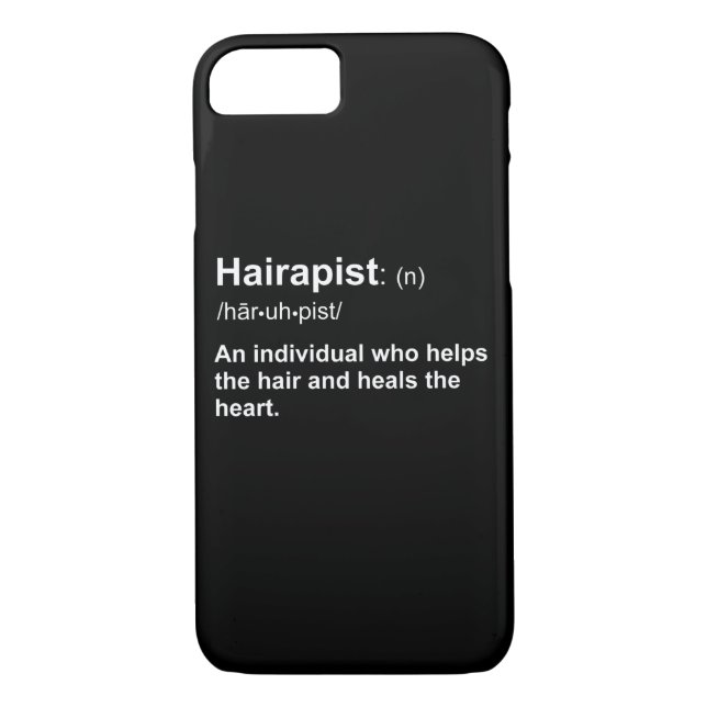 Hairapist Case-Mate iPhone Case (Back)