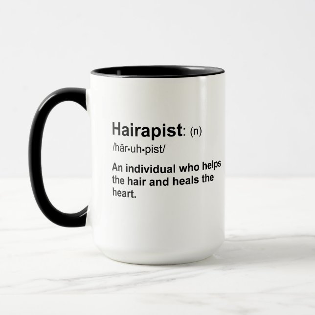 Hairapist Mug (Left)