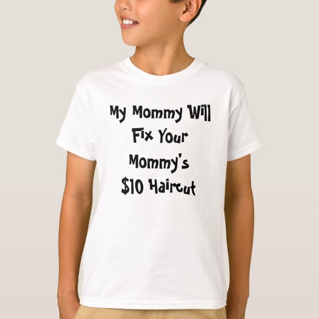 Haircut T-Shirt (Front)