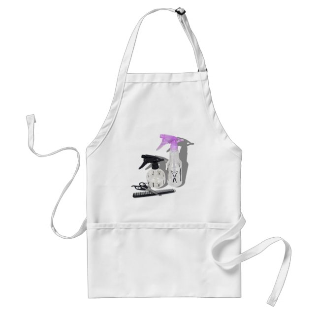 HaircutSprayBottle060910Shadows Standard Apron (Front)