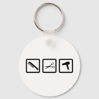 haircutter gear keychain