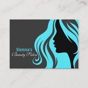 Hairdresser Appointment Card (Turquoise)