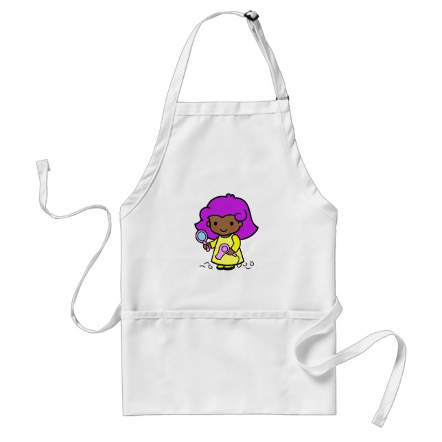 Hairdresser Girl Standard Apron (Front)