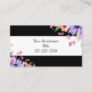 hairdresser, hairdresser business card