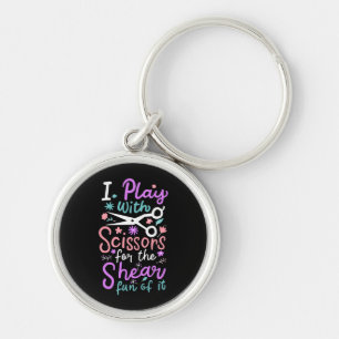 Hairdresser Hairstylist Gift Keychain