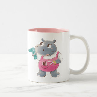 Hairdresser Hippo Mug