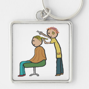 Hairdresser Keychain