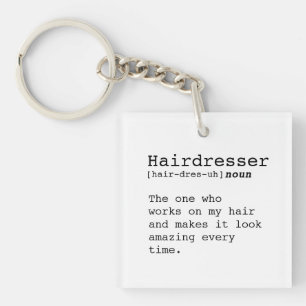 Hairdresser Keychain