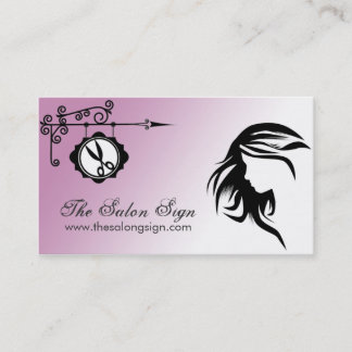 Hairdresser Salon Business Card