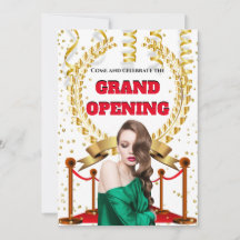 Hairdresser salon grand opening VIP red carpet