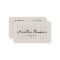 Hairdresser Stylist Elegant Sand Beige Modern