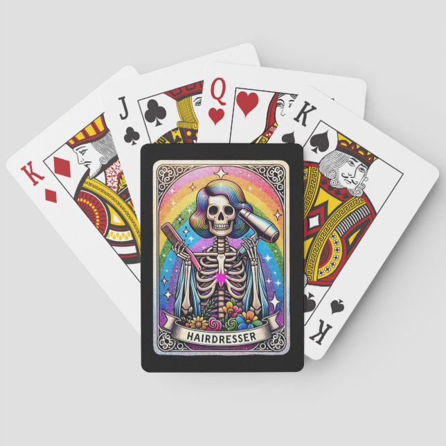 Hairdresser Tarot Card Collection (Back)