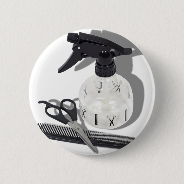 HairdresserItems060910Shadows 2 Inch Round Button (Front)