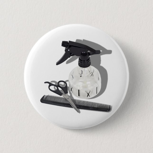 HairdresserItems060910Shadows 2 Inch Round Button (Front)