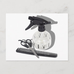 HairdresserItems060910Shadows Postcard