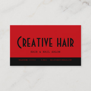 Hairdresser's Appointment Card