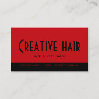 Hairdresser's Appointment Card