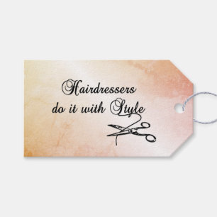 Hairdressers Do It With Style Gift Tags