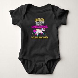 Hairdressers Unicorn , Magical Unicorn Hairdresser Baby Bodysuit
