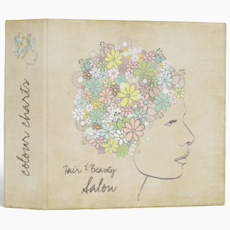 Hairdressing Salon Colour Custom Folder Binder