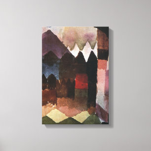 Hairdryer in Marc’s Garden by Paul Klee (1915) Canvas Print