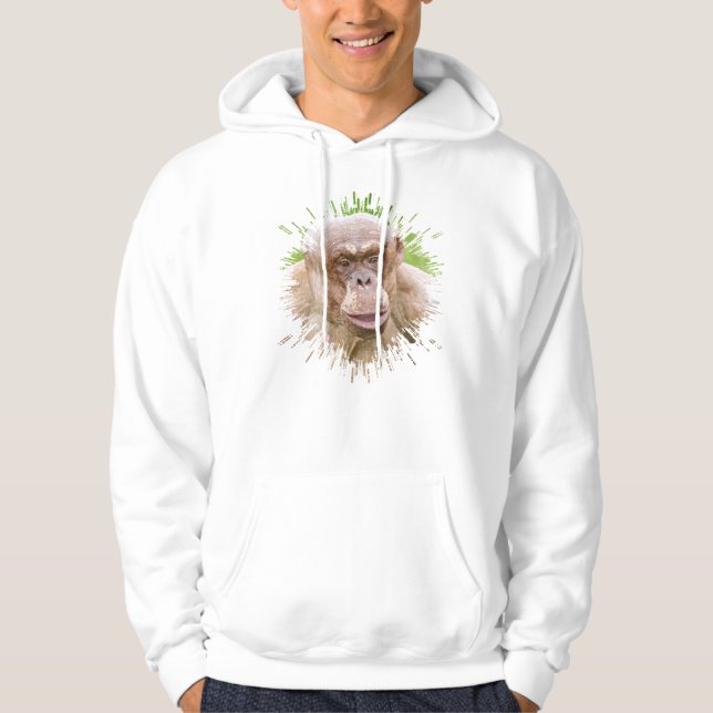 Hairless Chimpanzee Hoodie (Front)