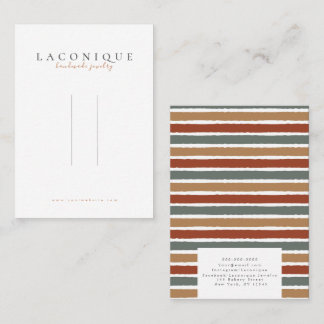 Hairpin Display | Abstract | Modern Business Card