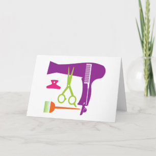 Hairstyles tools card