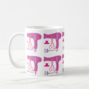 Hairstyles tools coffee mug
