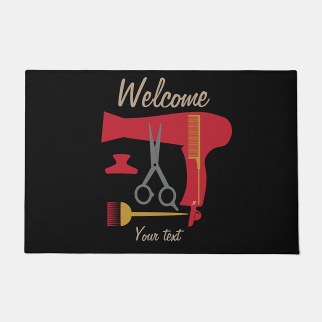 Hairstyles tools doormat (Front)