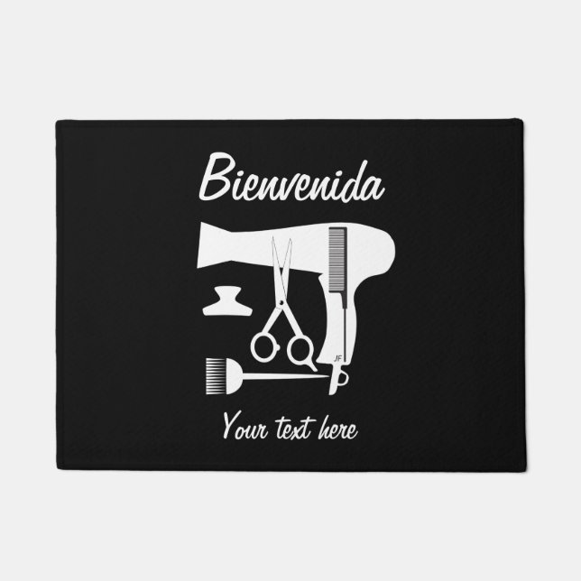 Hairstyles tools doormat (Front)