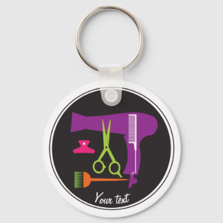 Hairstyles tools keychain
