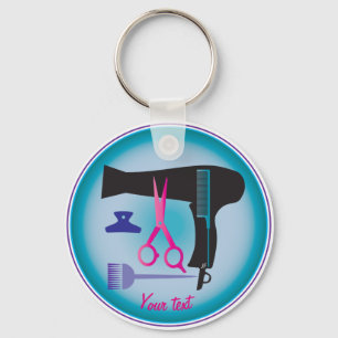 Hairstyles tools keychain