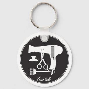Hairstyles tools keychain